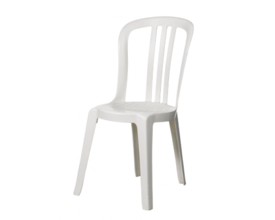 Location chaises PVC blanche MIAMI Bistrot Grosfillex Hérault