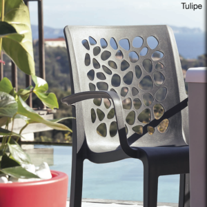 Fauteuils Tulipe Grosfillex