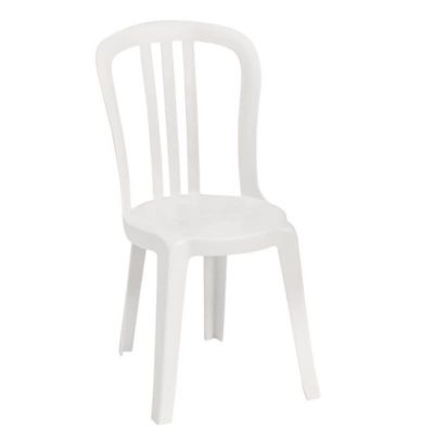 Chaise MIAMI BISTROT Grosfillex Blanc