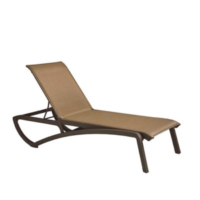 Bain de soleil SUNSET Grosfillex Bronze / Cognac