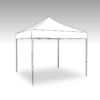 Tente pliante pliante 3x3m PS Pro + bâche de toit PVC Ligth
