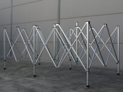 Structure tente pliante aluminium 6x3m PS Pro