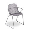 Chaise RAMATUELLE 73' Grosfillex Gris Pavement