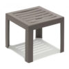 Table basse MIAMI Grosfillex 40x40 Taupe