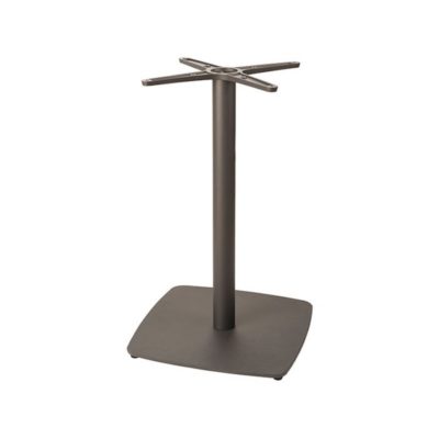 Pied de table DOMOS Grosfillex fixe Gris Pavement