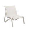 Fauteuil bas SUNSET Grosfillex Blanc/Blanc 58002096