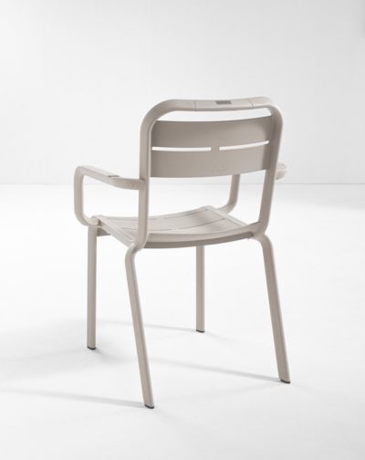 Fauteuil CANNES Grosfillex Havane design dossier