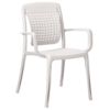 Fauteuil FACTORY Grosfillex Blanc glacier