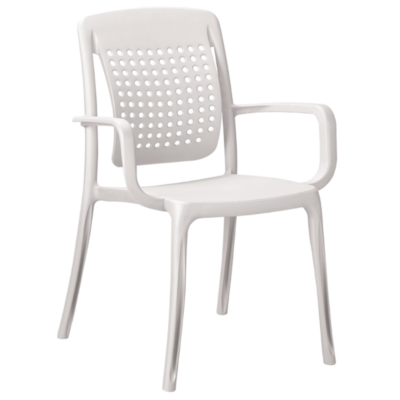 Fauteuil FACTORY Grosfillex Blanc Glacier