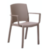 Fauteuil MILTON Grosfillex Taupe