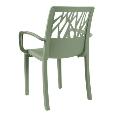 Fauteuil Grosfillex VEGETAL Vert Tender design