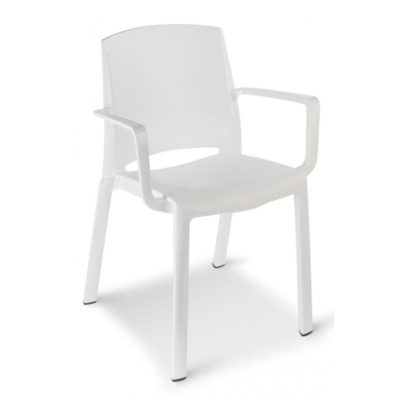 Fauteuil MILTON Grosfillex blanc