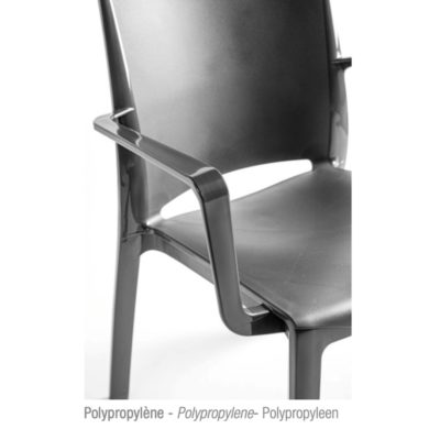 Fauteuil MILTON Grosfillex monobloc polypropylène