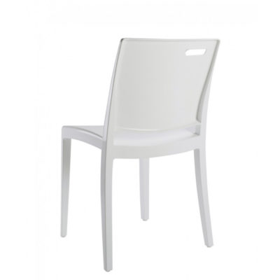 Chaise CILP Grosfillex Blanc Glacier design dossier