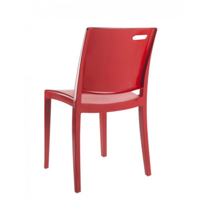 Chaise CILP Grosfillex Rouge Architectural design dossier