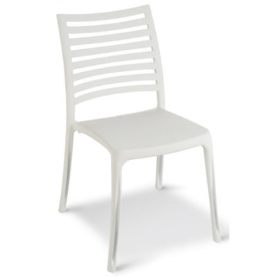 Chaise SUNDAY Grosfillex Blanc Glacier