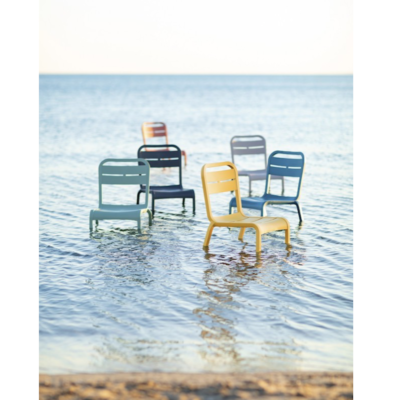 Chaise CANNES Grosfillex couleurs mer