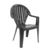 Fauteuil MIAMI CLUB Grosfillex Anthracite