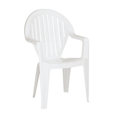 Fauteuil MIAMI CLUB Grosfillex Blanc