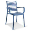 Fauteuil Grosfillex SUNDAY Bleu Denim