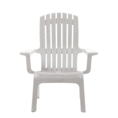 Fauteuil WESTPORT Adirondack Grosfillex Blanc face