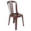 Chaise MIAMI BISTROT Grosfillex Acajou