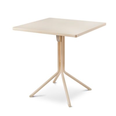 Table DUO RAMATUELLE 73 Grosfillex 70x70cm Crème Absolue