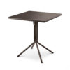 Table DUO RAMATUELLE 73' Grosfillex 70x70cm Gris Pavement