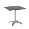 Table ECOFIX 70x70cm Grosfillex Anthracite