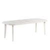 Table NORDIC 220x100cm Grosfillex Lin