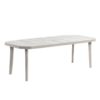 Table NORDIC 220x100cm Grosfillex Taupe
