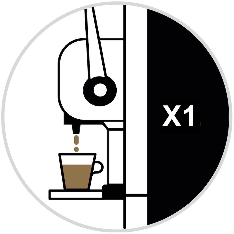 Location machine à café NespressoⓇ 1 tête d'extraction