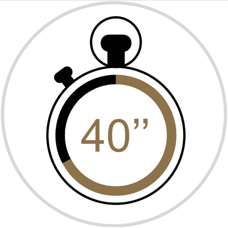 Location machine à café NespressoⓇ temps de chauffe 40"