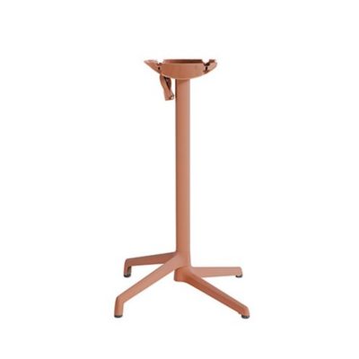 Pied haut rabattable & encastrable GX2.0 Grosfillex Terracotta