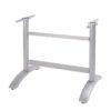 Pied de table double ECOFIX Grosfillex Aluminium gris