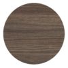 Plateau COMPACT Grosfillex ∅60cm Walnut Touch