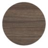 Plateau COMPACT Grosfillex ∅60cm Walnut Touch