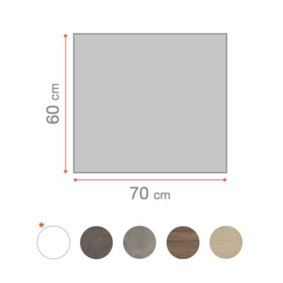 Plateaux COMPACT 60x70cm Grosfillex