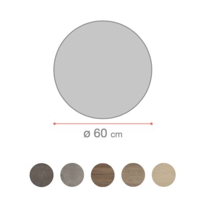 Plateaux COMPACT ∅60cm Grosfillex