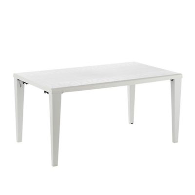 Table ALPHA Grosfillex 150x90cm Blanc Glacier