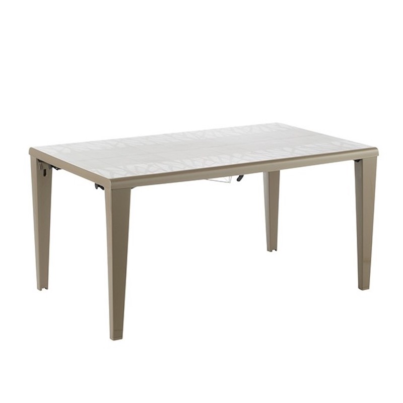 Table ALPHA Grosfillex 150x90cm Lin