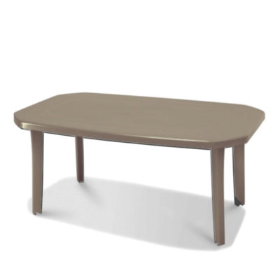 Table MIAMI Grosfillex 165x100cm Taupe