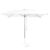 Parasol WINDMASTER Grosfillex 200x200cm Blanc