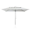 Parasol WINDMASTER Grosfillex 200x200cm Gris