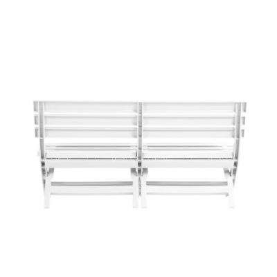 Banc WESTPORT repliable Grosfillex blanc US449004 dossier