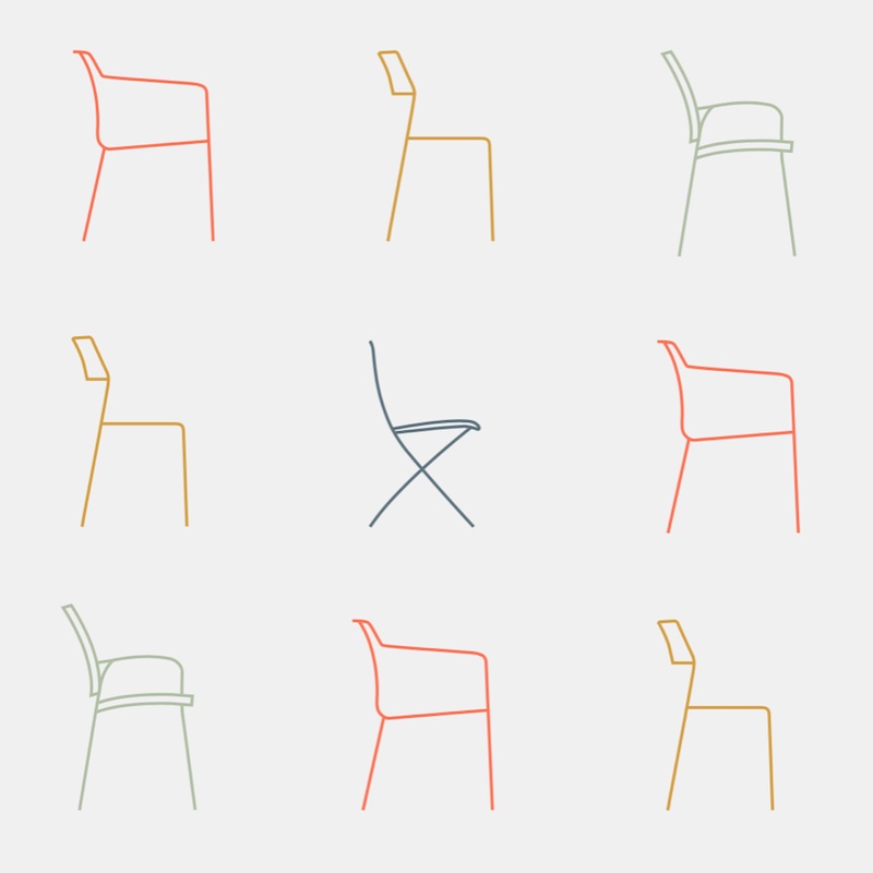 Assises fauteuils chaises NARDI