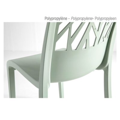 Fauteuils VÉGÉTAL Grosfillex monobloc polypropylène