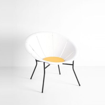 Fauteuil YÉYÉ 72′ Grosfillex Blanc