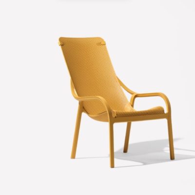 Fauteuil NET LOUNGE Nardi Senape confort