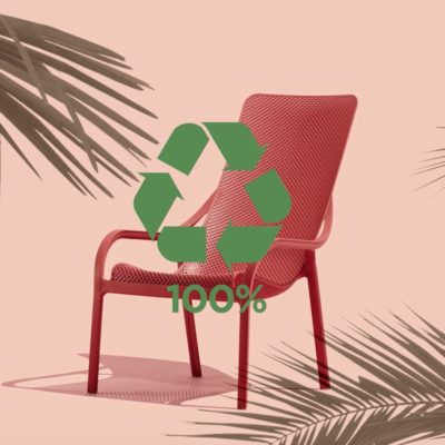 Fauteuil Net Lounge Nardi recyclable